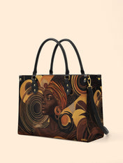 Celestial Rhythm Premium Leather Handbag QR0XD147