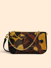 Ebony Beauty Classic Zip Pochette QR0XD149