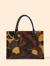 Ebony Beauty Premium Leather Handbag QR0XD142