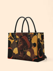 Ebony Beauty Premium Leather Handbag QR0XD142
