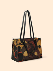 Ebony Beauty Premium Leather Handbag QR0XD142