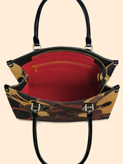 Ebony Beauty Premium Leather Handbag QR0XD142