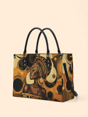 Golden Orbit Premium Leather Handbag QR0XD146