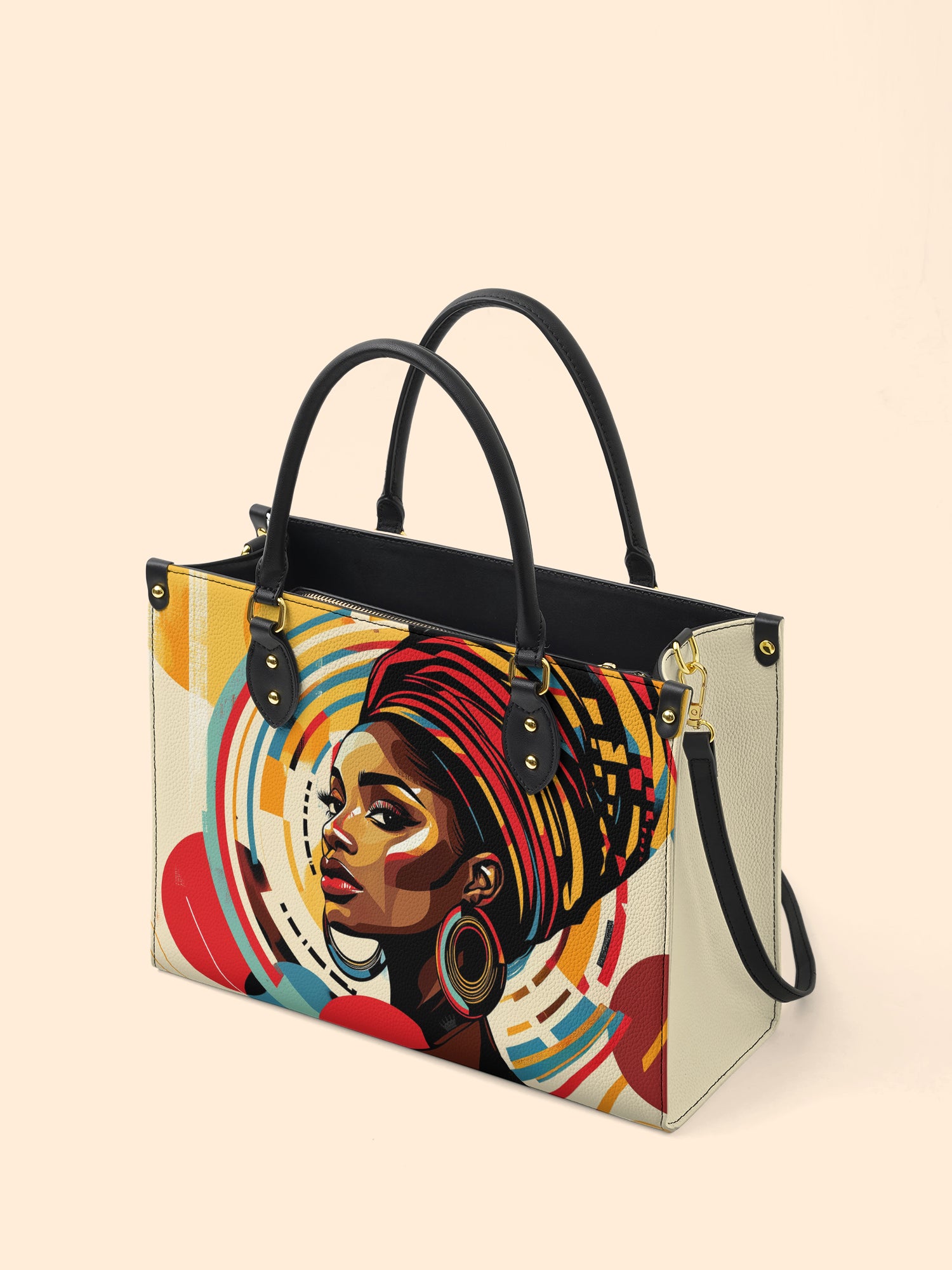 Helix Halo Premium Leather Handbag QR0XD143