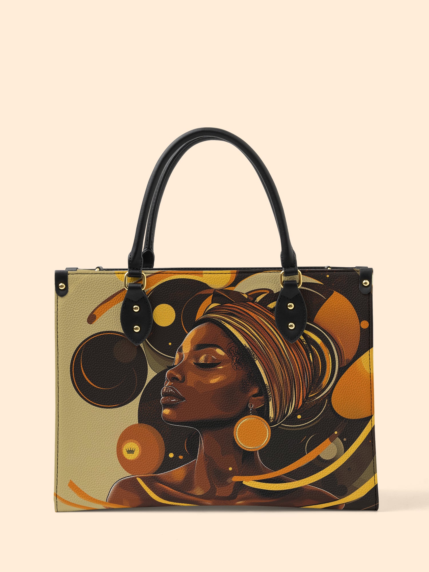 Solar Empress Premium Leather Handbag QR0XD144