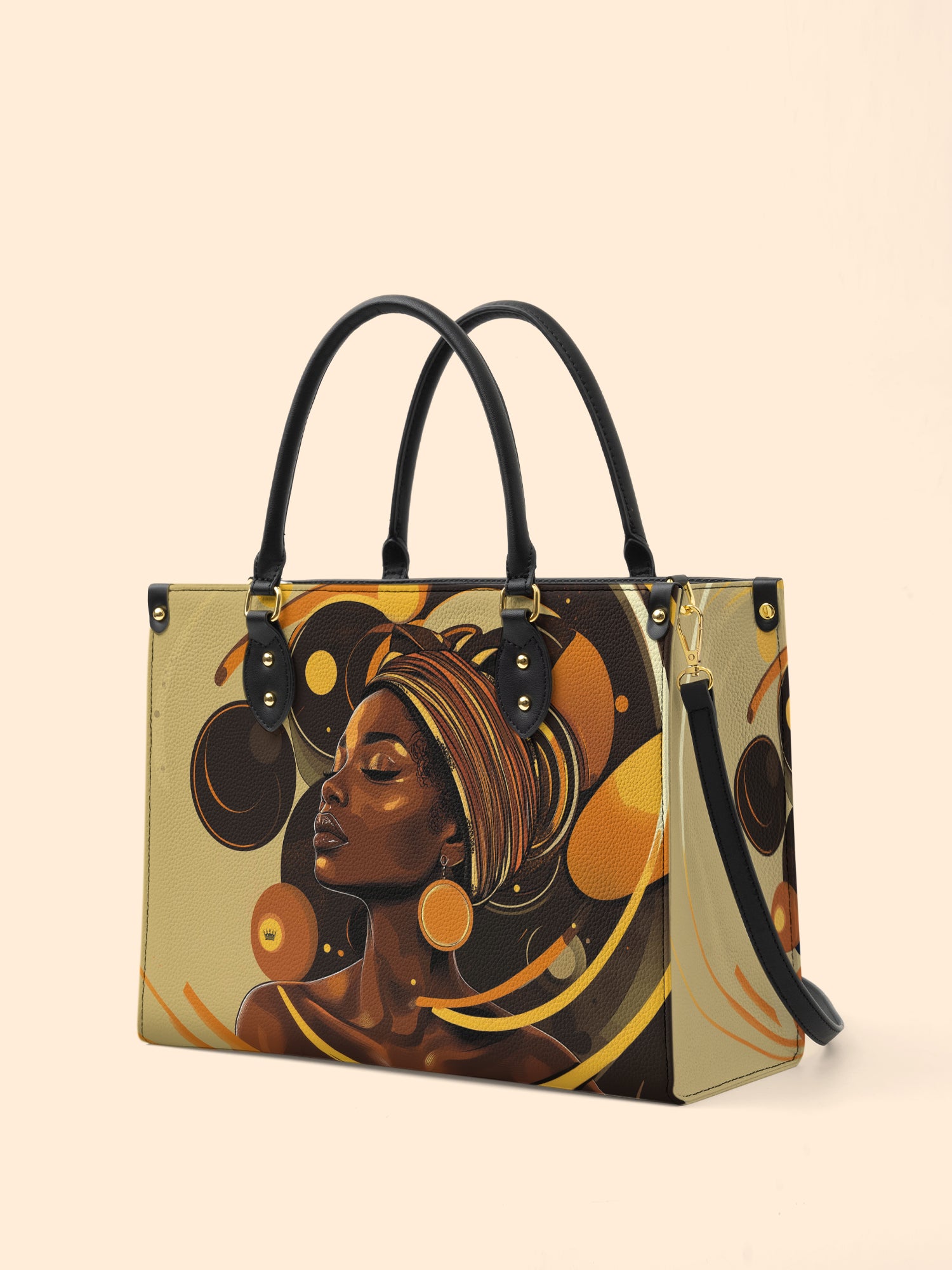 Solar Empress Premium Leather Handbag QR0XD144