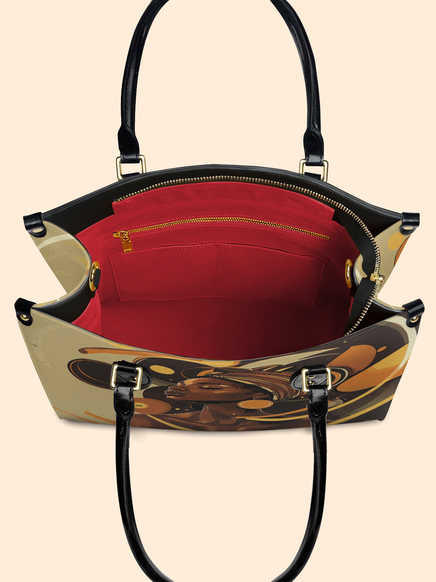 Solar Empress Premium Leather Handbag QR0XD144