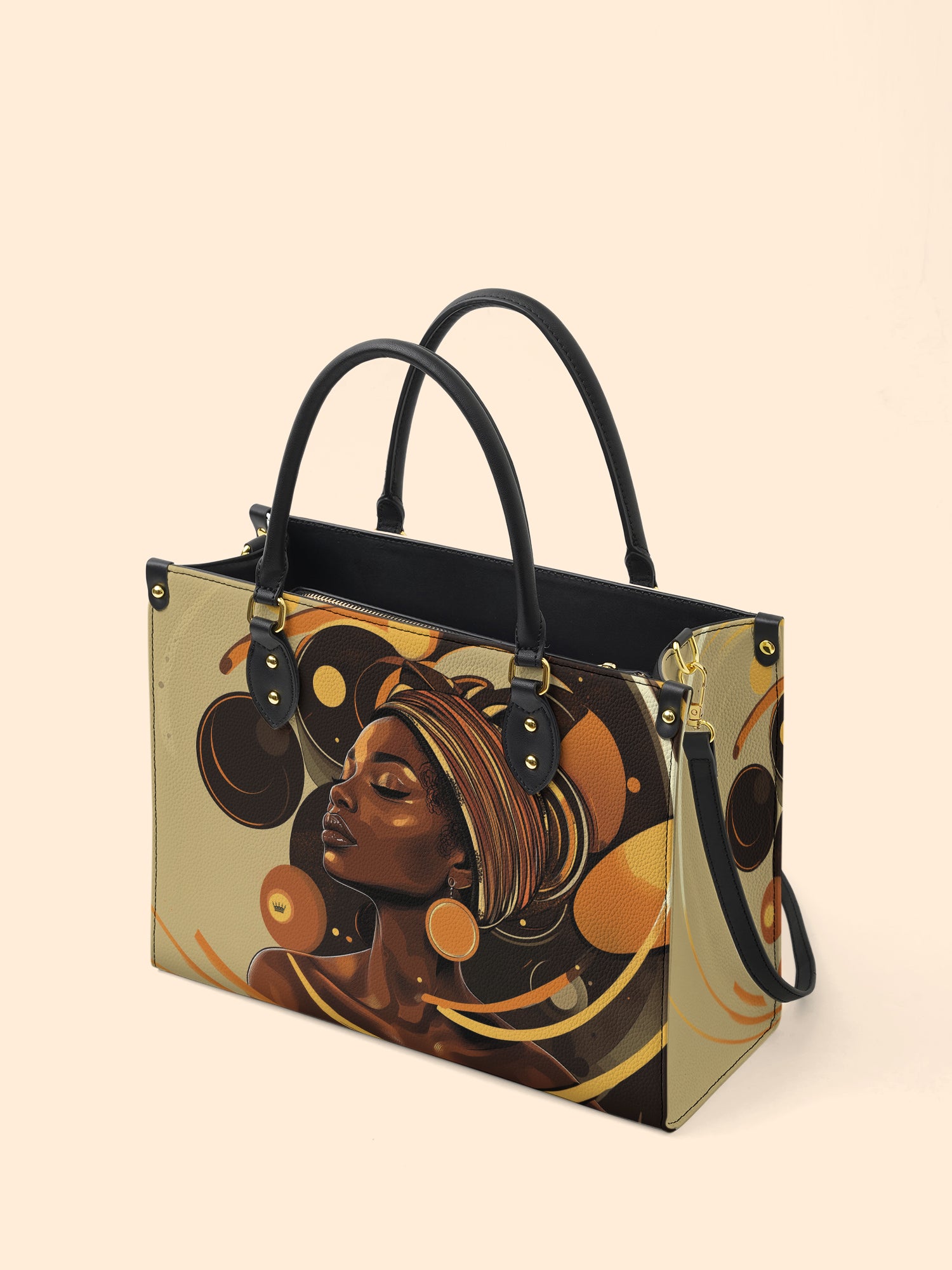 Solar Empress Premium Leather Handbag QR0XD144