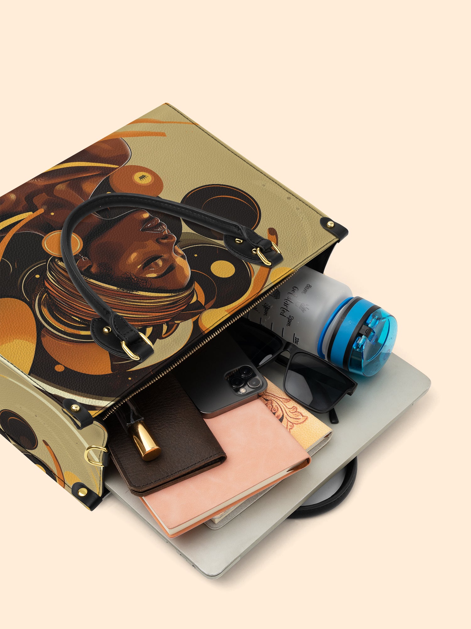 Solar Empress Premium Leather Handbag QR0XD144