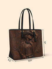 Westward Royal Sleek Leather Tote QR0TD075