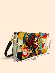Afrobeat Pulse Classic Zip Pochette QR0XD152
