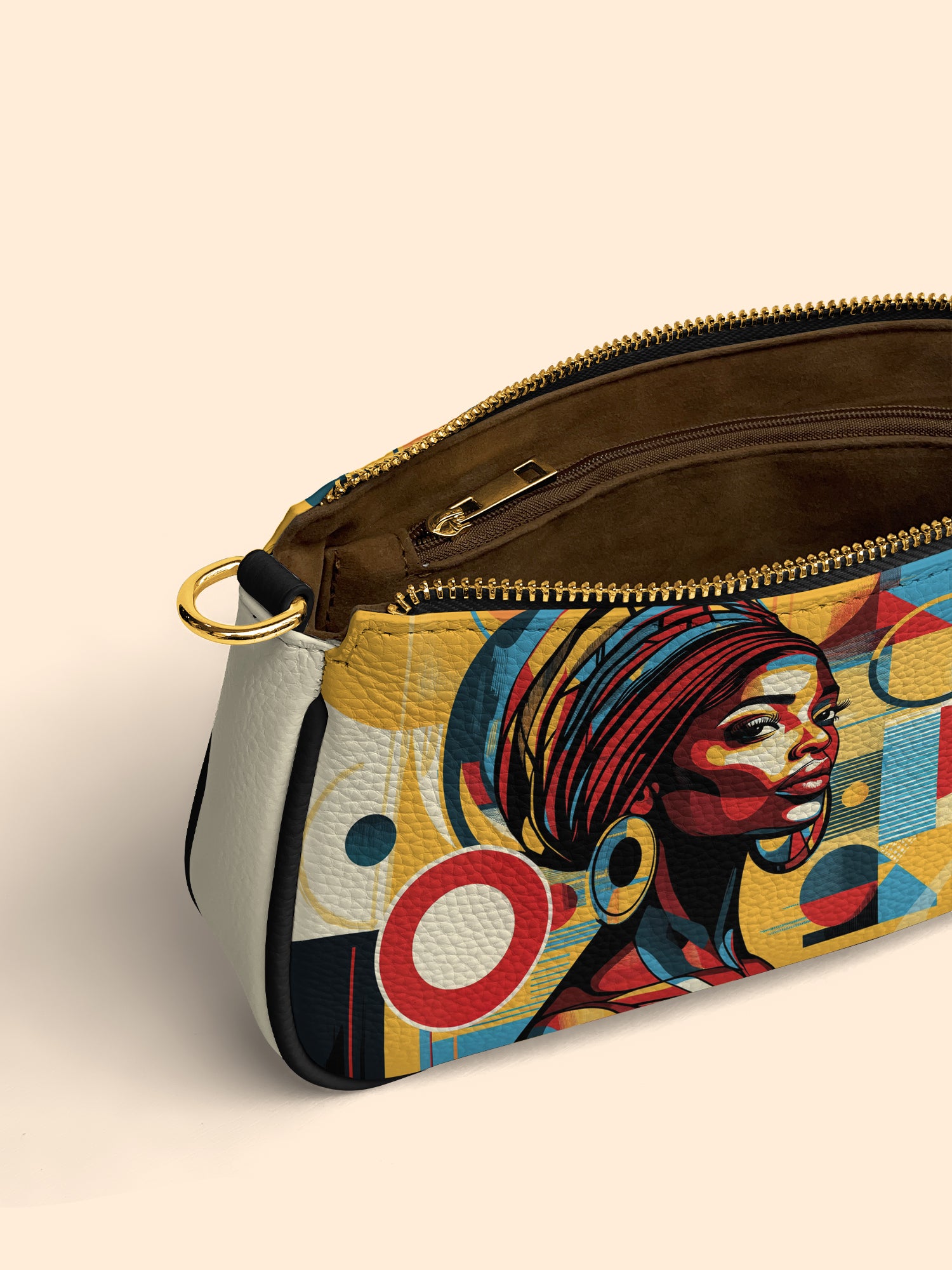 Afrobeat Pulse Classic Zip Pochette QR0XD152