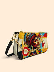 Afrobeat Pulse Classic Zip Pochette QR0XD152