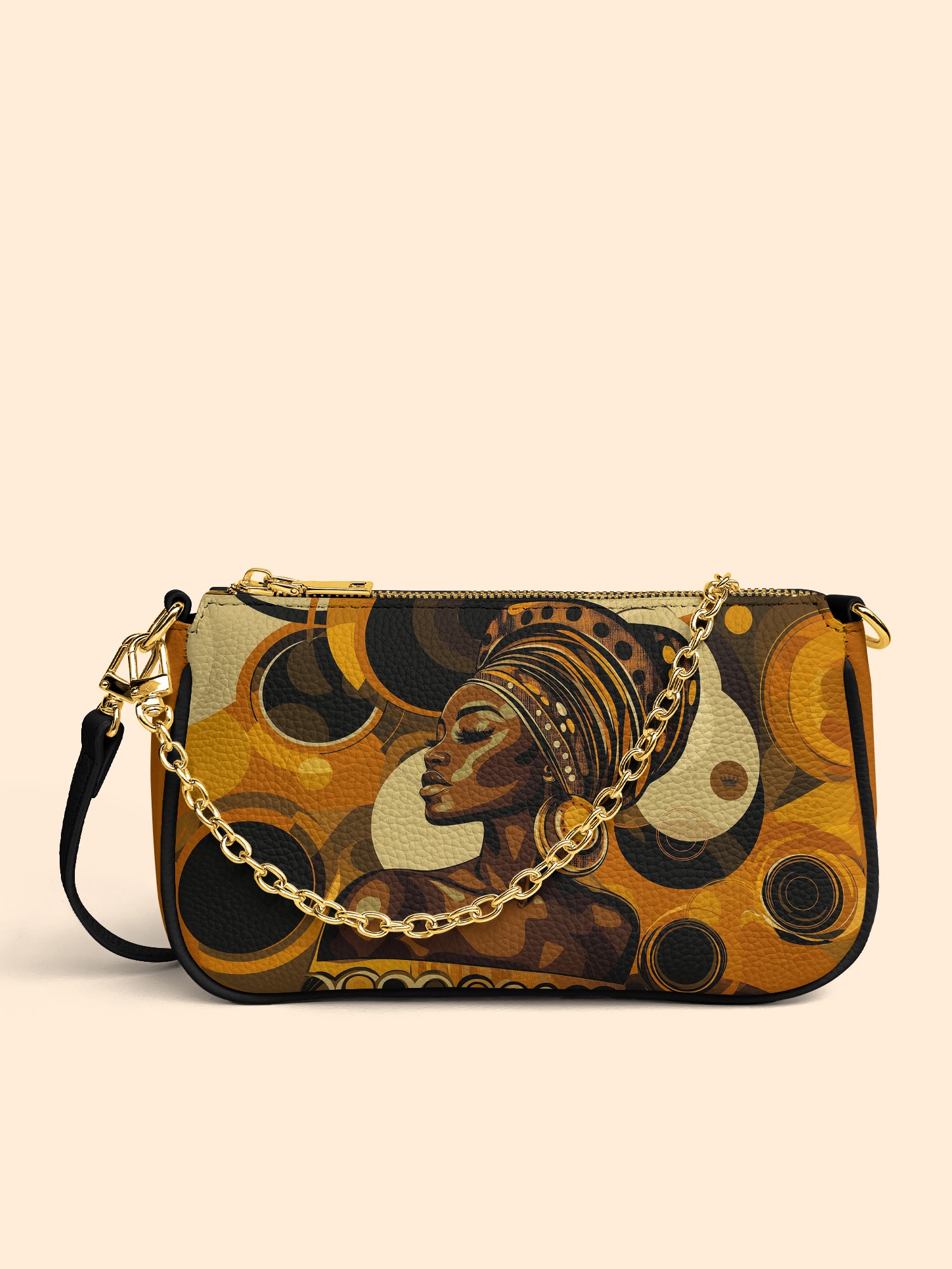 Golden Orbit Classic Zip Pochette QR0XD153