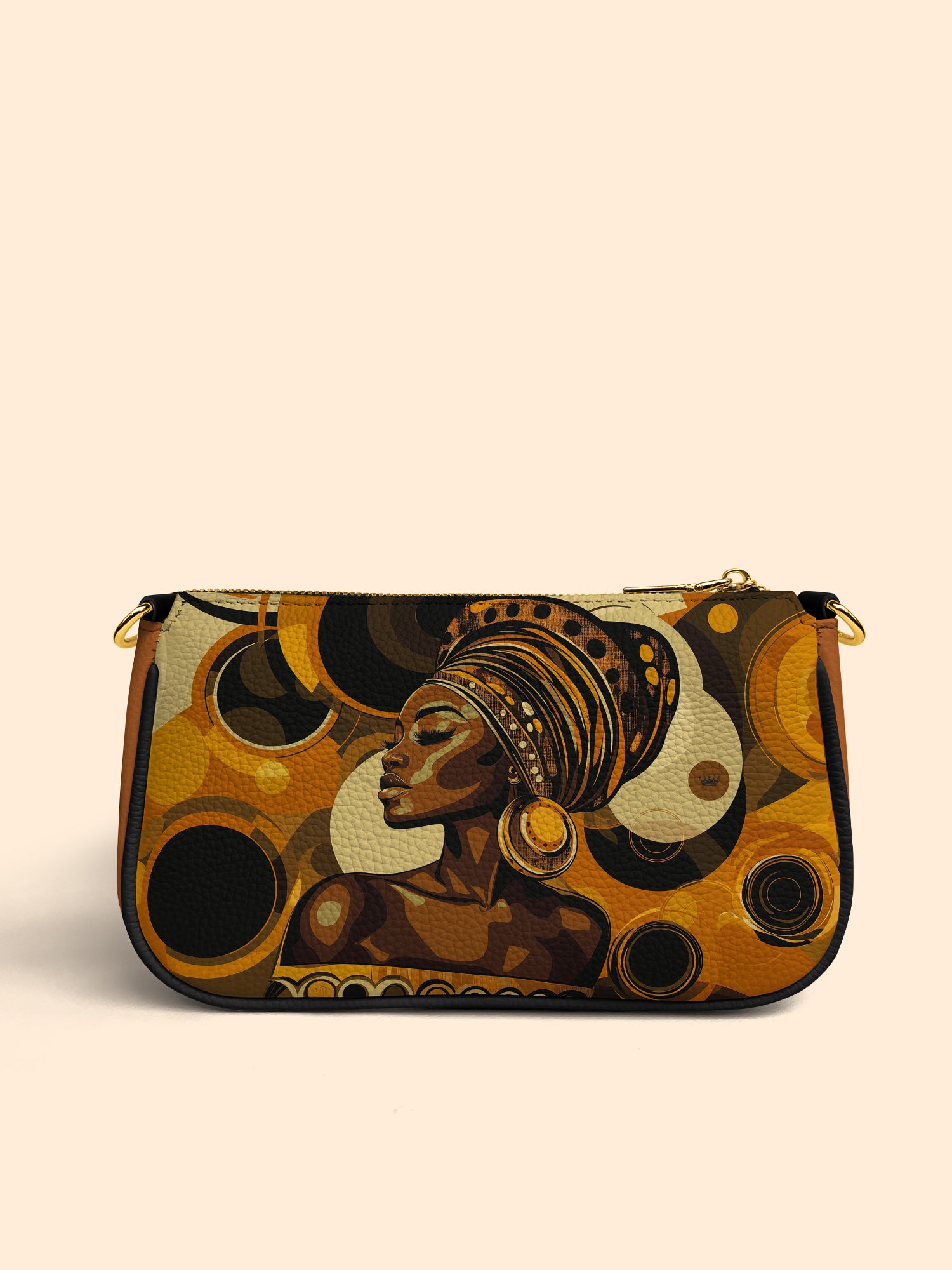 Golden Orbit Classic Zip Pochette QR0XD153