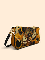 Golden Orbit Classic Zip Pochette QR0XD153