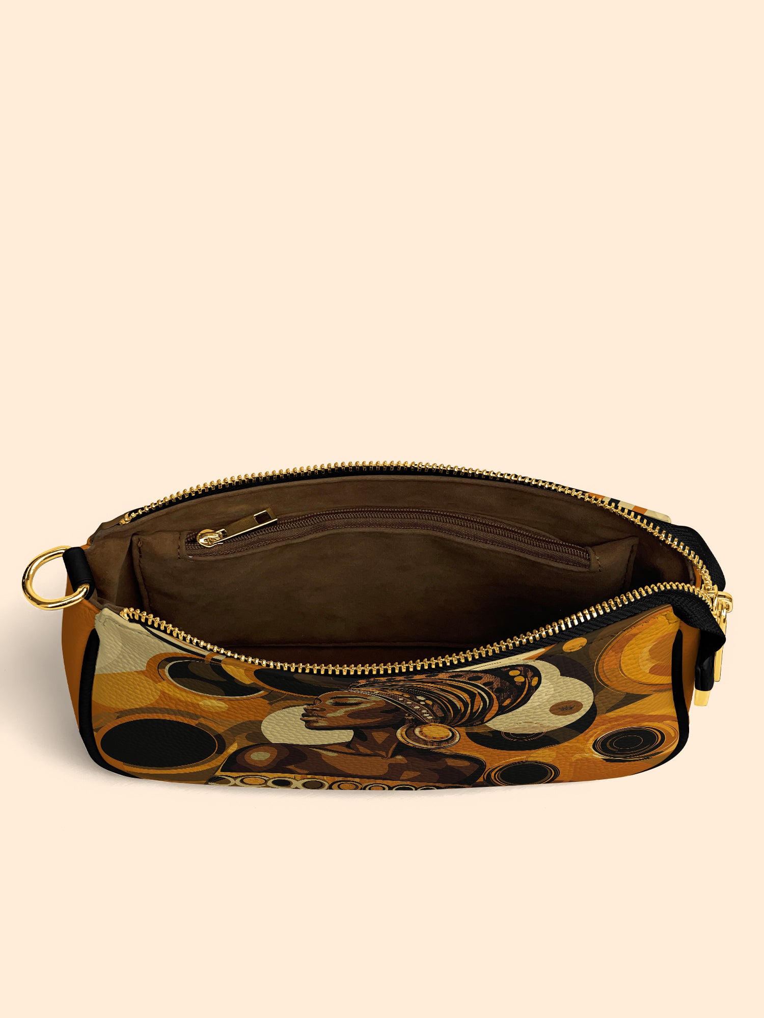 Golden Orbit Classic Zip Pochette QR0XD153