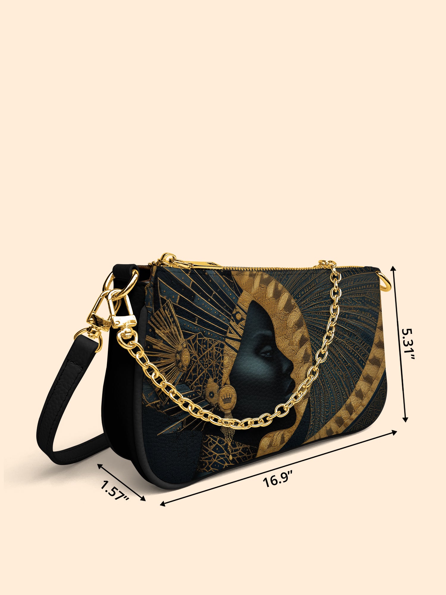 Ebon Halo Classic Zip Pochette QR0XD103