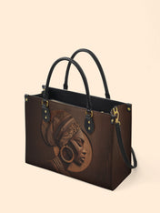 Afrique Oak Premium Leather Handbag QR0XD128