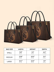 Afrique Oak Premium Leather Handbag QR0XD128