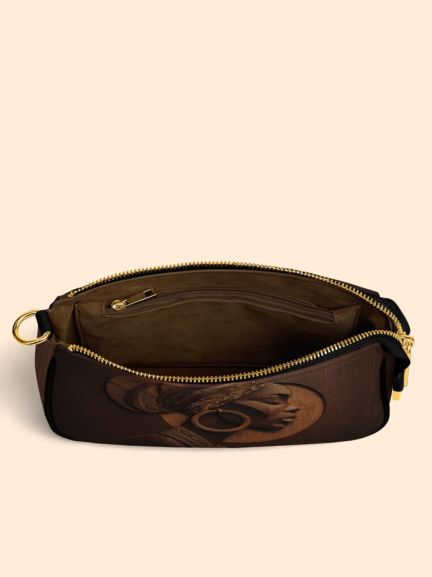 Afrique Oak Classic Zip Pochette QR0XD133