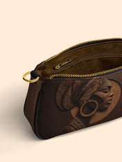 Afrique Oak Classic Zip Pochette QR0XD133