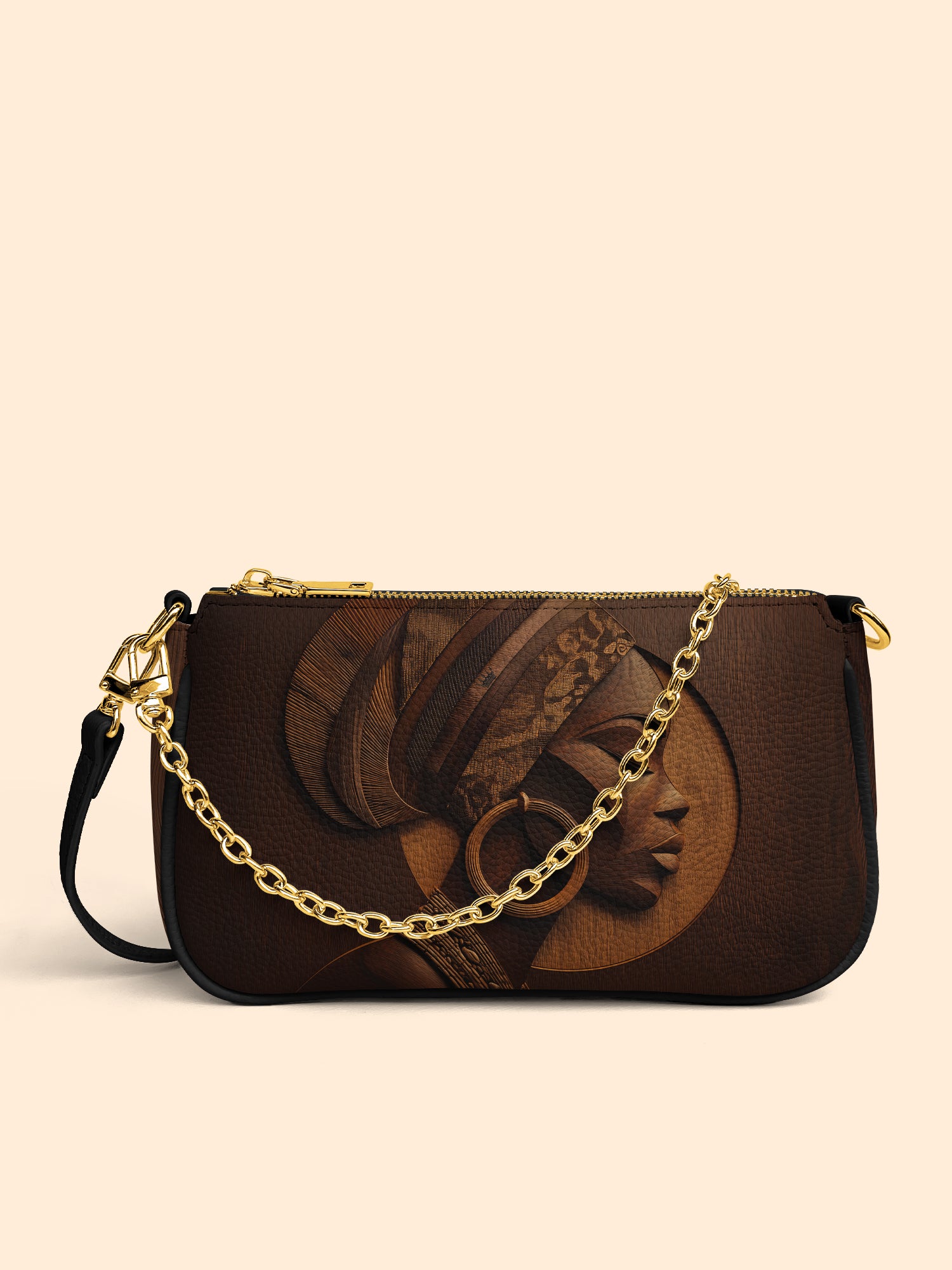 Afrique Oak Classic Zip Pochette QR0XD133