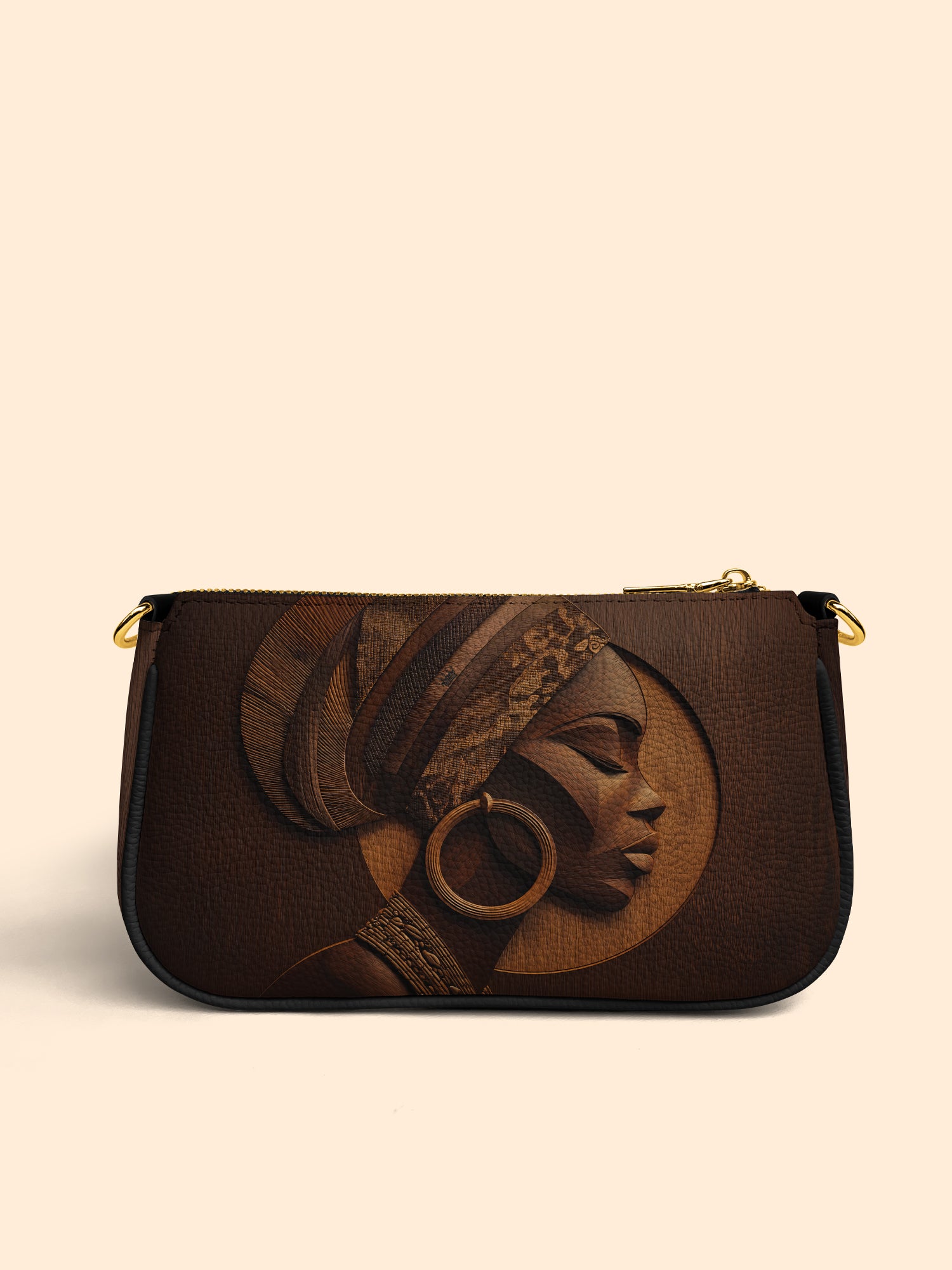 Afrique Oak Classic Zip Pochette QR0XD133