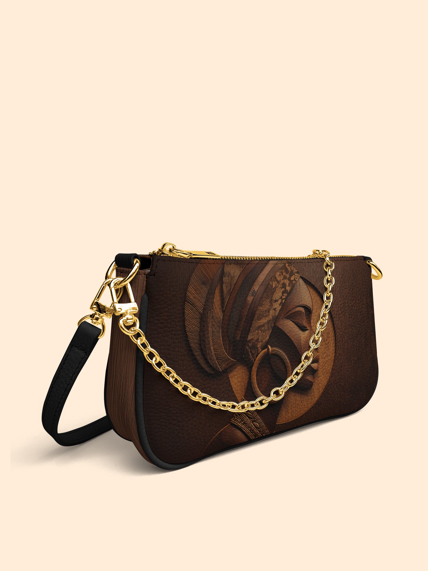 Afrique Oak Classic Zip Pochette QR0XD133