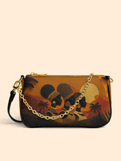 Three African Queens Classic Zip Pochette QR0HH029