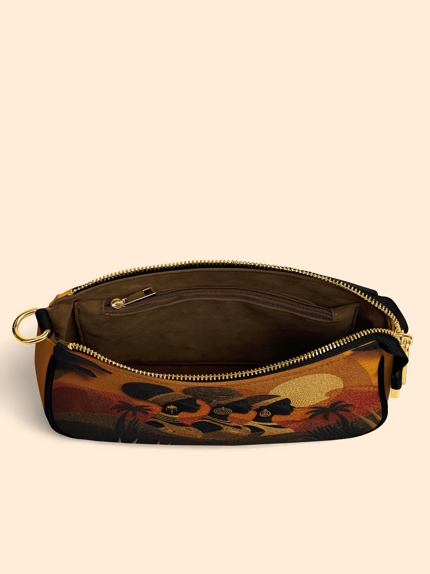 Three African Queens Classic Zip Pochette QR0HH029