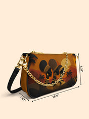 Three African Queens Classic Zip Pochette QR0HH029