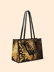 Leaves Woman Premium Leather Handbag QR0XD233