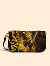 Leaves Woman Classic Zip Pochette QR0XD232