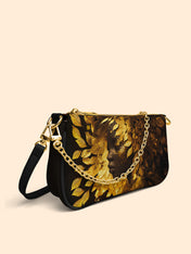 Leaves Woman Classic Zip Pochette QR0XD232