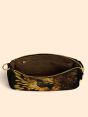 Leaves Woman Classic Zip Pochette QR0XD232