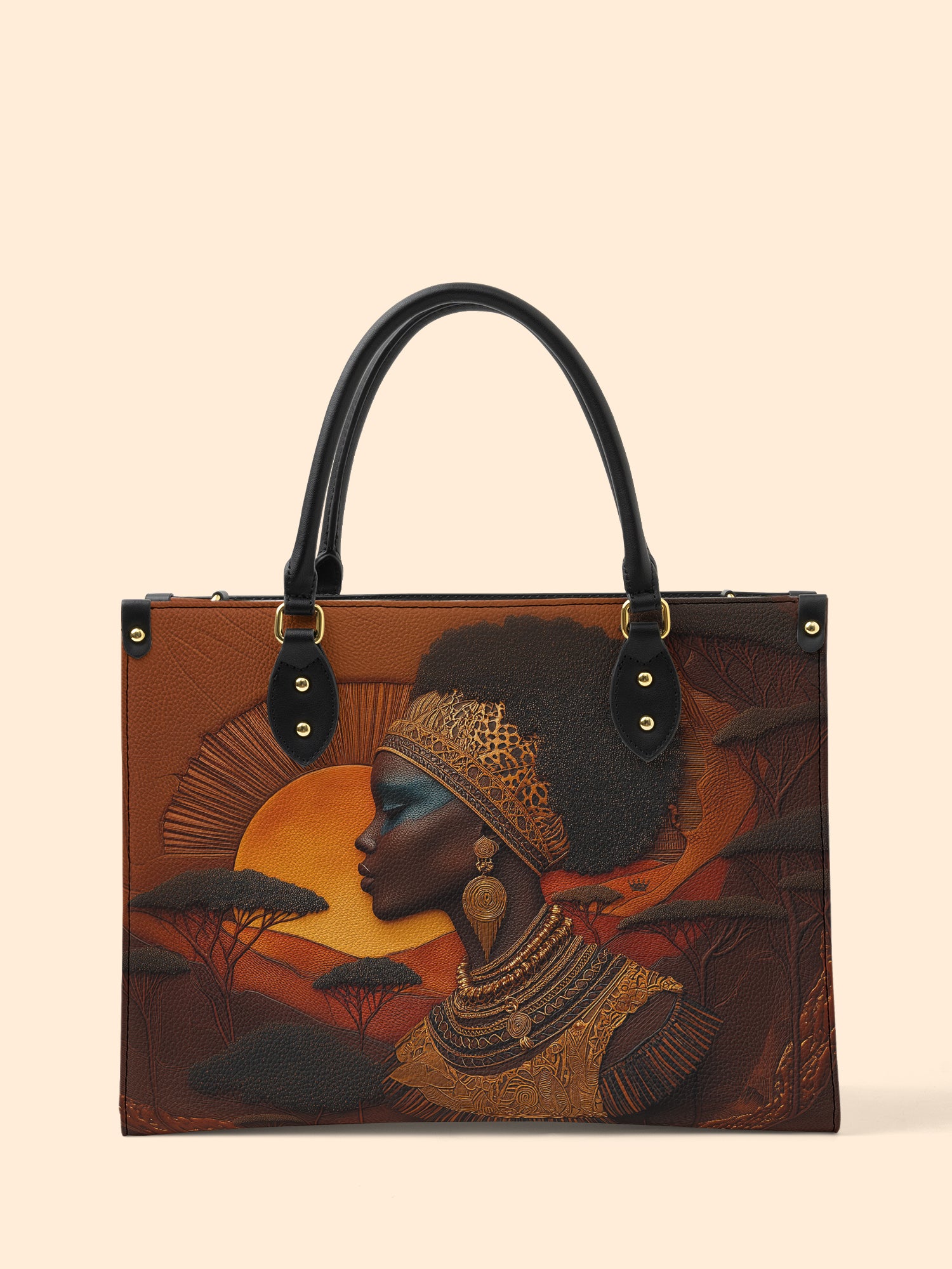 Roots and Rhythm Premium Leather Handbag QR0TD119