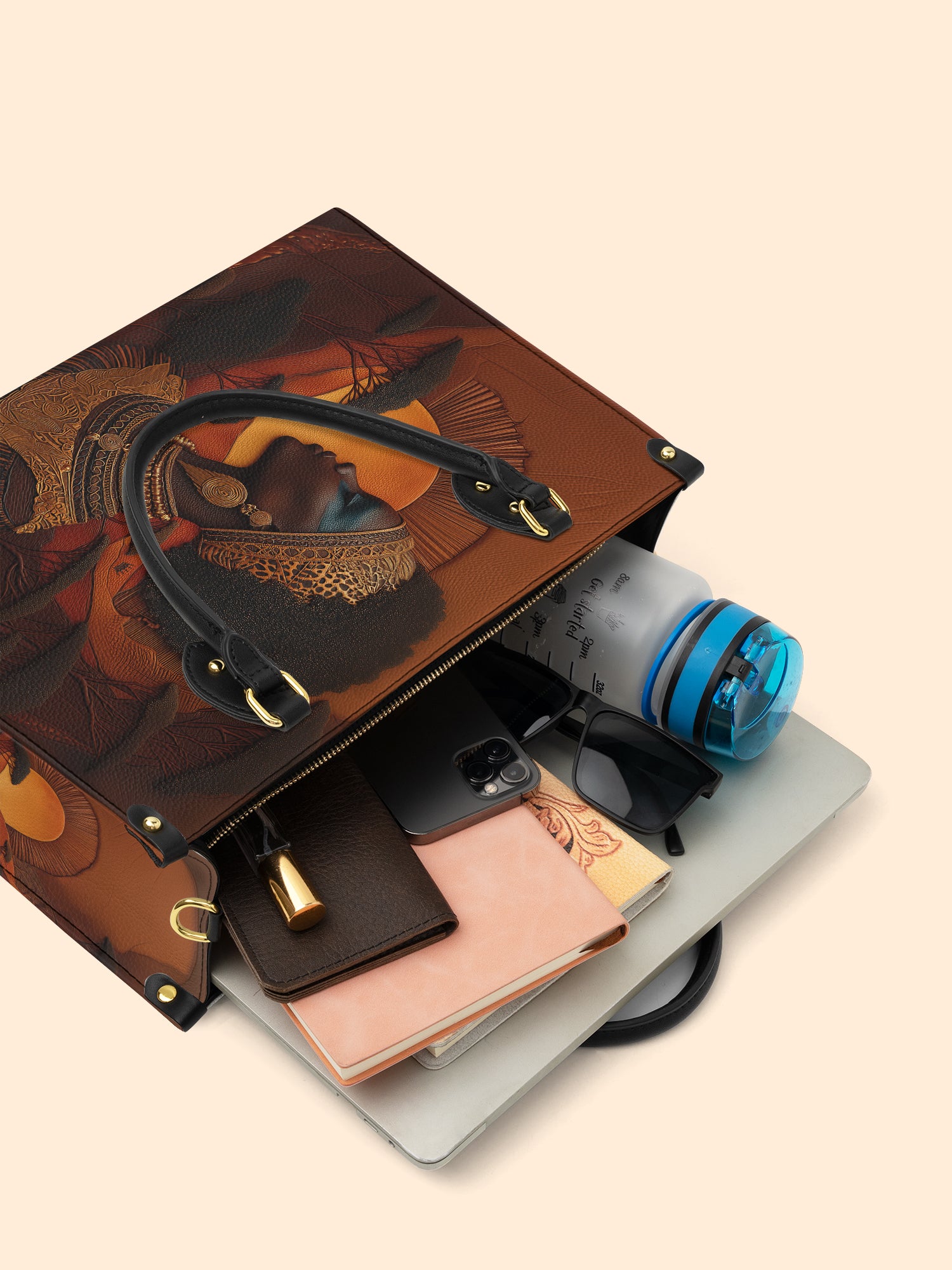 Roots and Rhythm Premium Leather Handbag QR0TD119