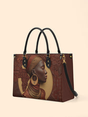 Afri Soul Premium Leather Handbag QR0TD149