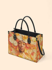 Petal Reverie Premium Leather Handbag QR0TV074