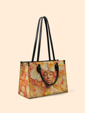 Petal Reverie Premium Leather Handbag QR0TV074