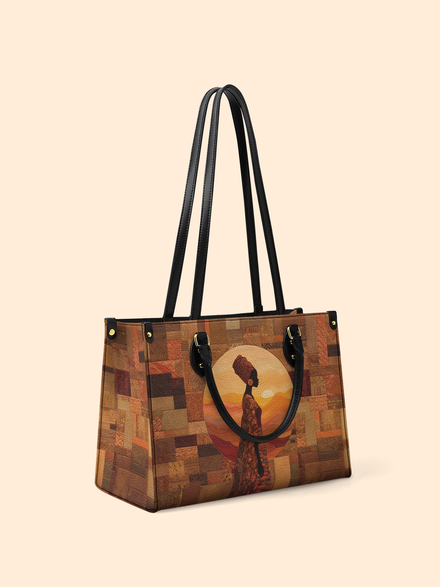 Sunborn Empress Premium Leather Handbag QR0TV073