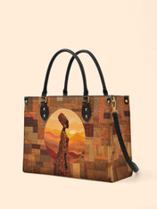 Sunborn Empress Premium Leather Handbag QR0TV073