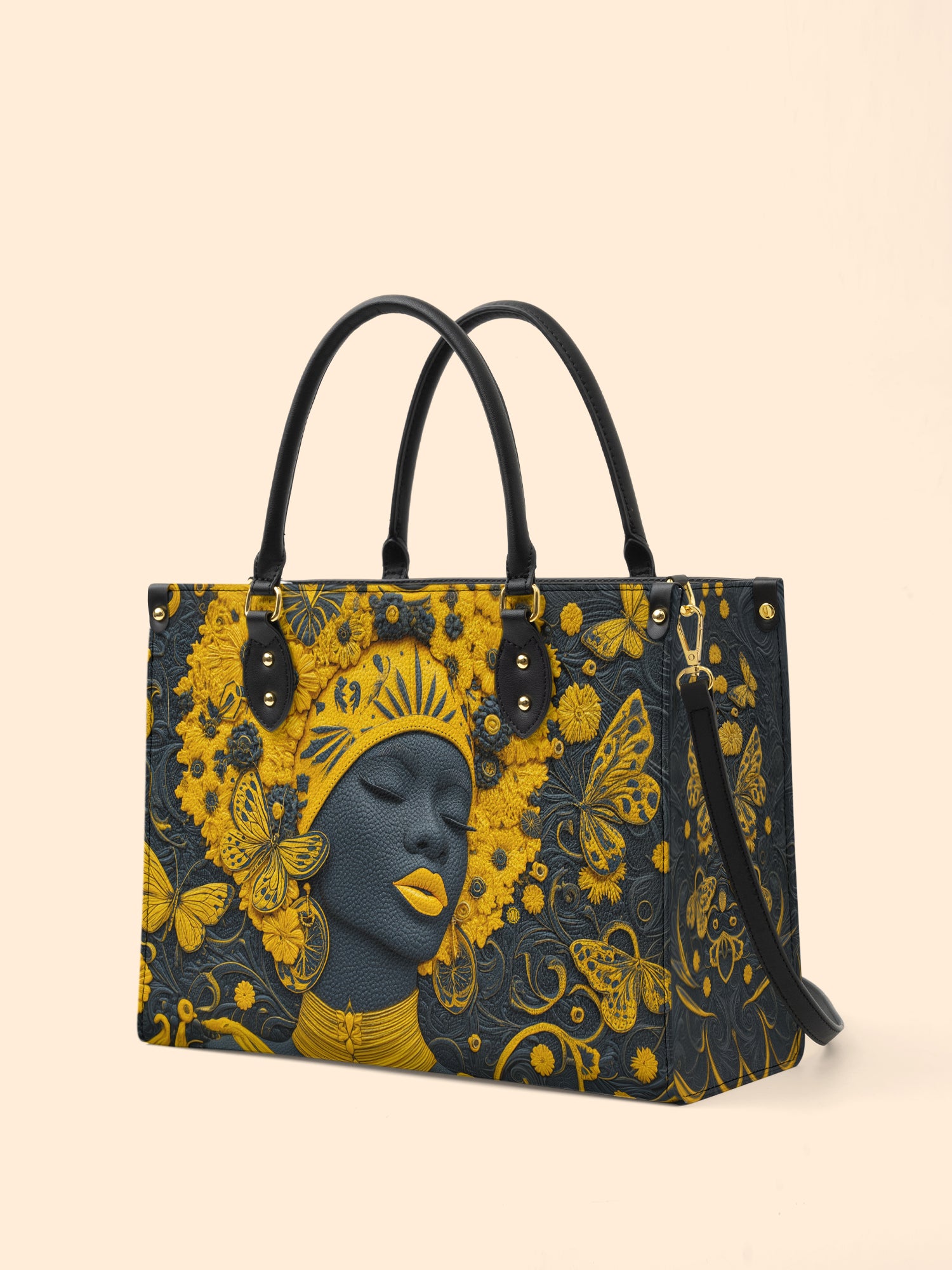 Fire Grace Premium Leather Handbag QR0XD266