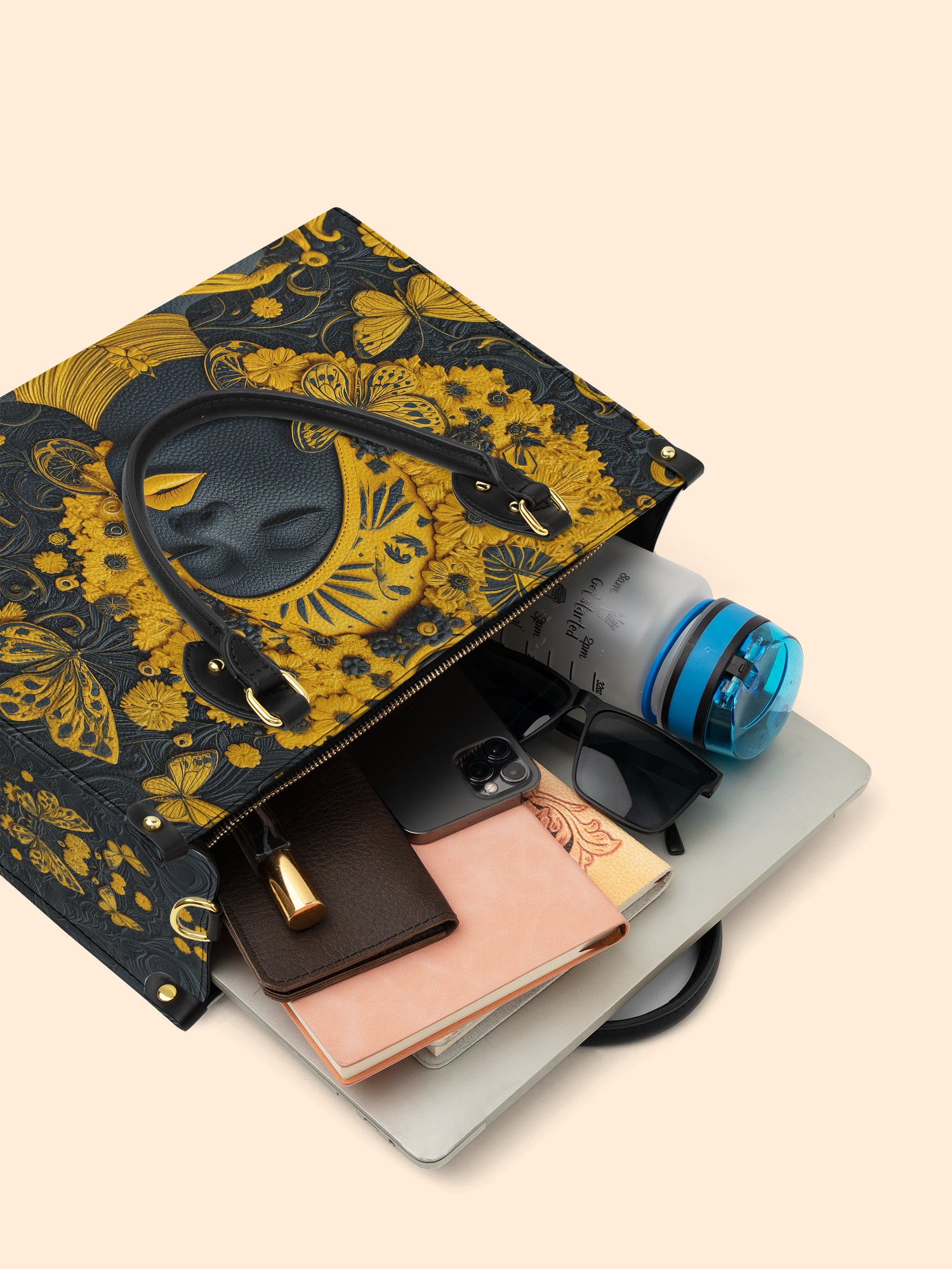 Fire Grace Premium Leather Handbag QR0XD266