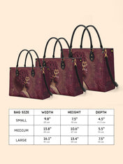 Wild Bloom Premium Leather Handbag QR0XD267