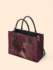 Wild Bloom Premium Leather Handbag QR0XD267
