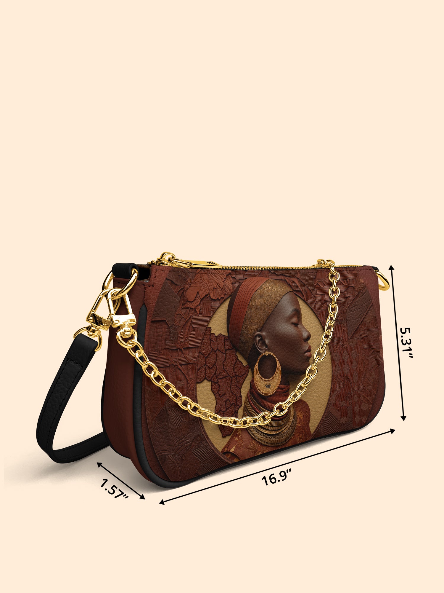 Afri Soul Classic Zip Pochette QR0TD148