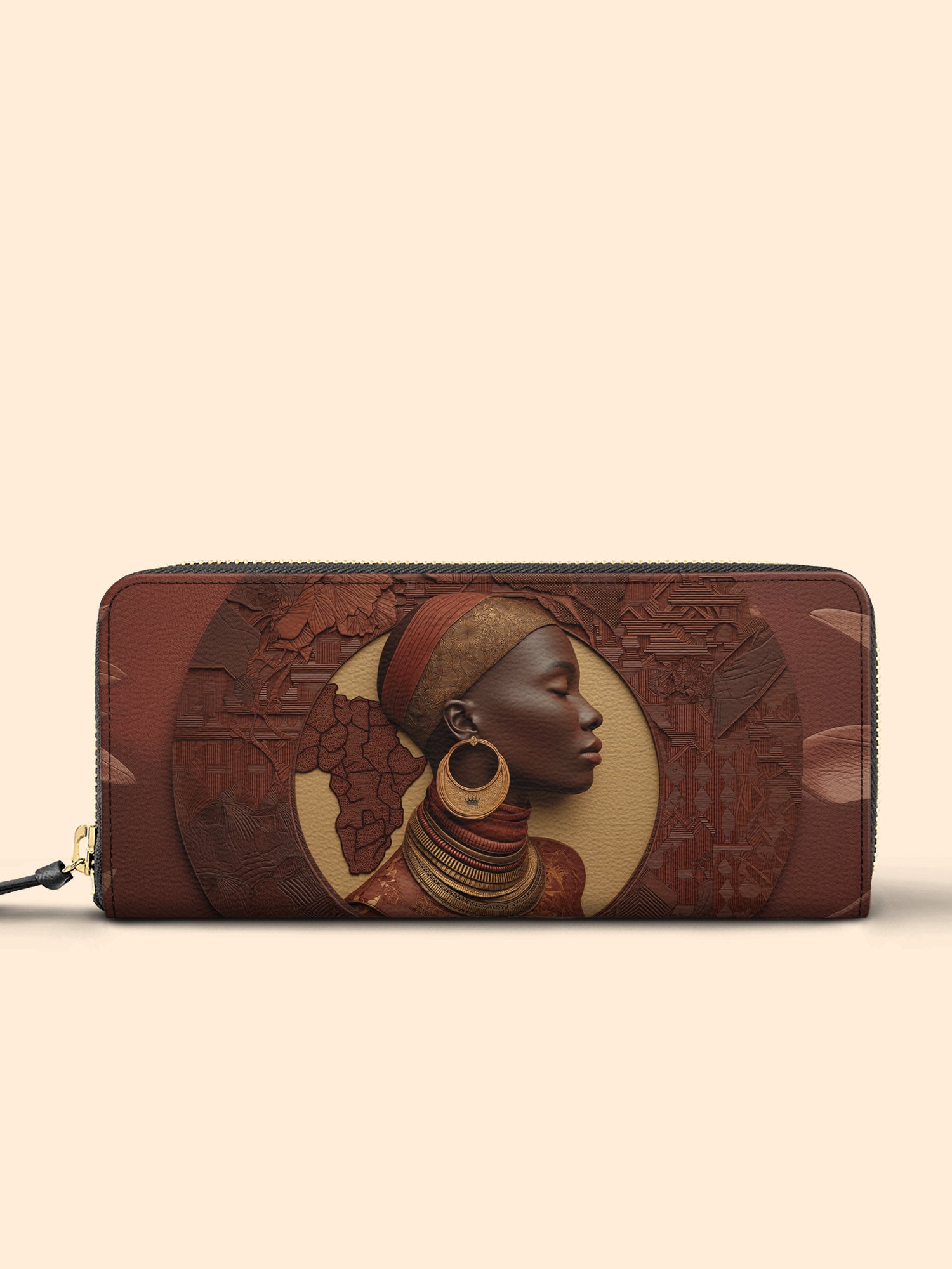 Afri Soul Slimline Zippy Wallet QR0TD158