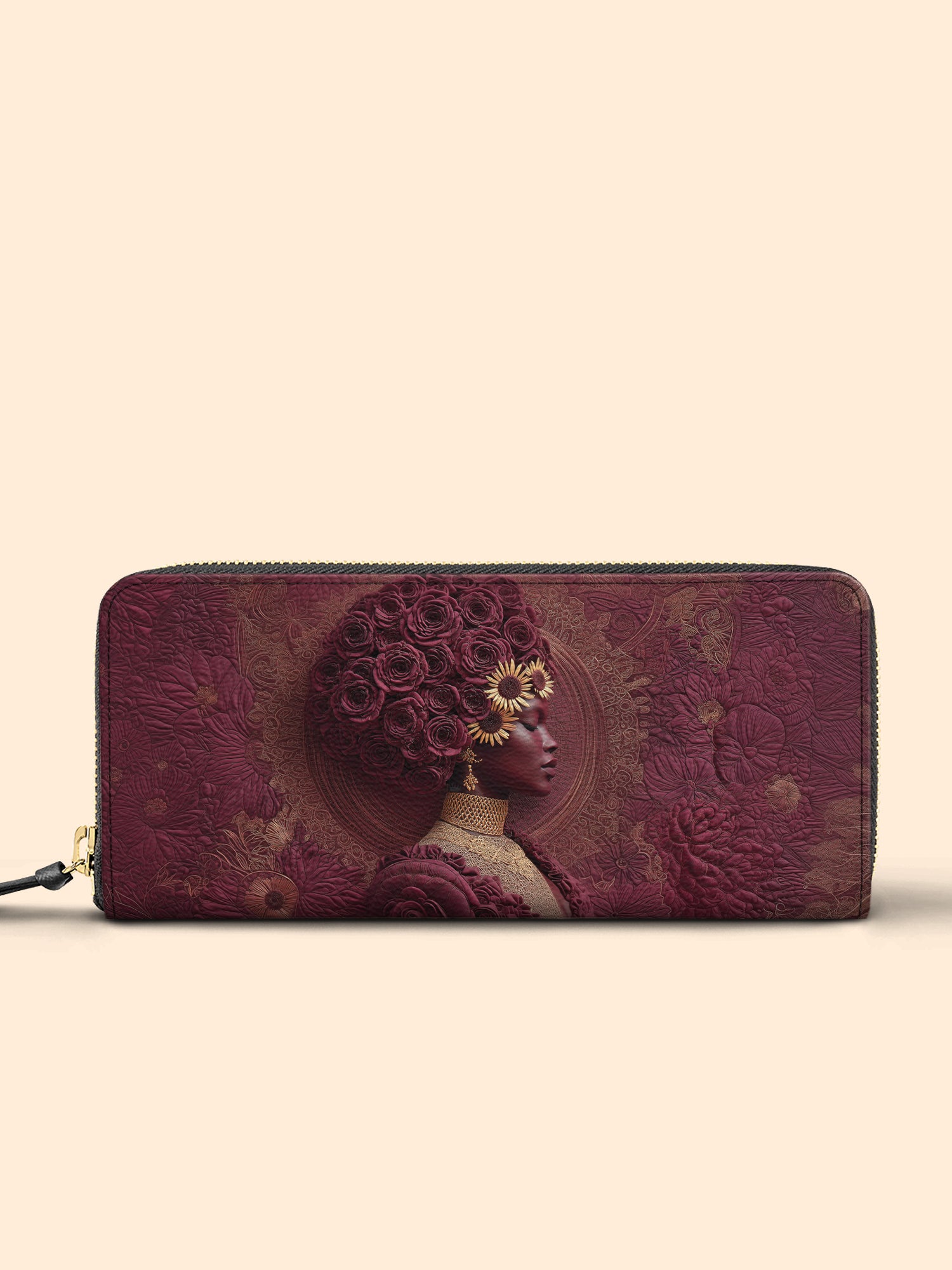 Wild Bloom Slimline Zippy Wallet QR0XD271